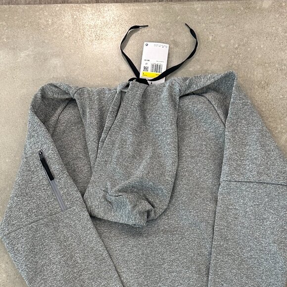 Nike mens therma fit grey hoodie NWT $65 Size Small - Picture 3 of 4